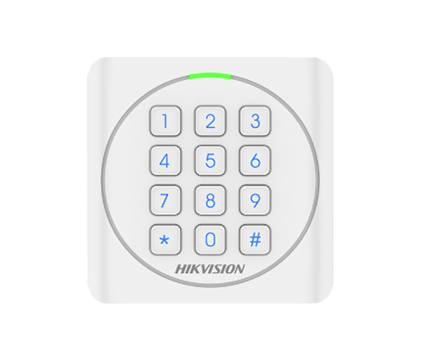 【海康威視ID密碼門禁讀卡器】?？低旽IKVISION數字鍵盤門禁ID讀卡器DS-K1801EK